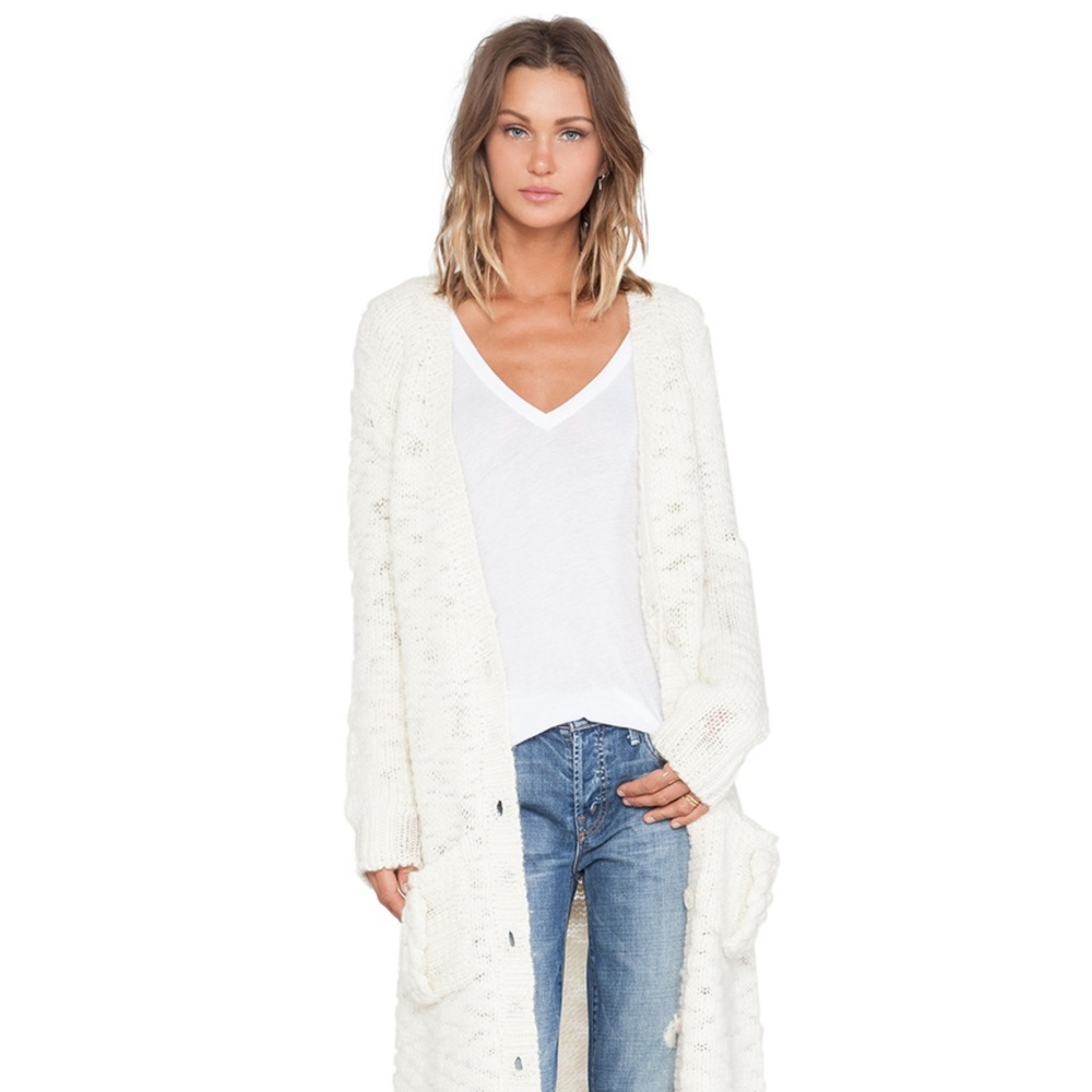 AINSLEY WOOL OVERSIZED CARDIGAN